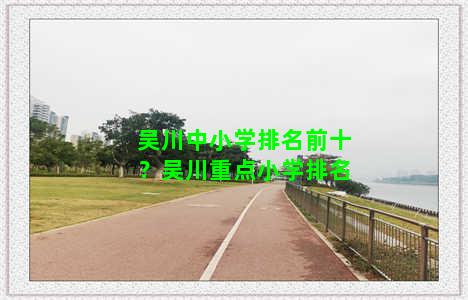 吴川中小学排名前十？吴川重点小学排名